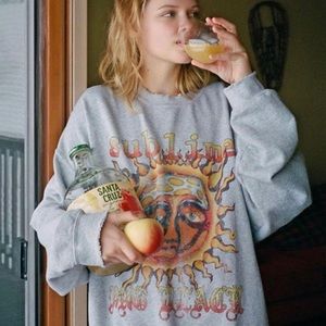 Urban Outfitters Sublime Gray Sweatshirt
